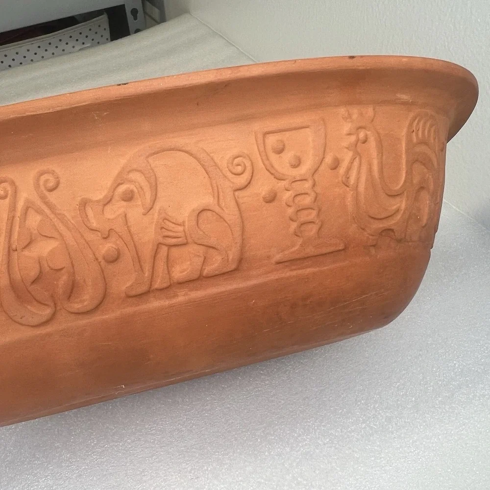 Vtg Romertopf Bay-Keramik West Germany 111 Terracotta Clay Baker Steamer Roaster